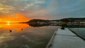 Wschód słońca PTTK Wilkasy, Niegocin, grudzień 2024 r. - zdjęcie 13