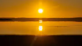 Wschód słońca nad jeziorem Dargin, most Sztynorcki, grudzień 2024 r. - zdjęcie 47