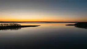 Wschód słońca nad jeziorem Dargin, most Sztynorcki, grudzień 2024 r. - zdjęcie 32