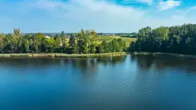 Wrześniowe Mazury z drona cz. II 2024 r. - zdjęcie 30