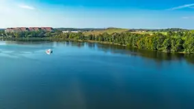 Wrześniowe Mazury z drona cz. II 2024 r. - zdjęcie 12