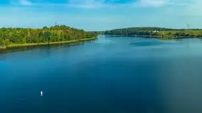 Wrześniowe Mazury z drona cz. II 2024 r. - zdjęcie 17