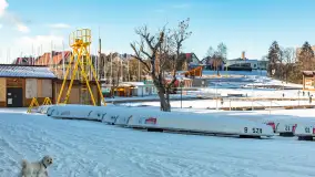 Niedzielne, zimowe popołudnie w Wilkasach nad Niegocinem, luty 2025 r. - zdjęcie 25