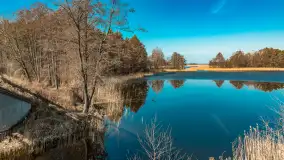 Plaża w Kleszczewie i jezioro Wojnowo, marzec 2025 r. - zdjęcie 12