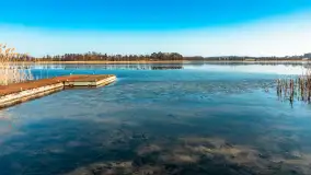 Plaża w Kleszczewie i jezioro Wojnowo, marzec 2025 r. - zdjęcie 33