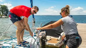 Szkolenie żeglarskie Lazy Jack nad Niegocinem, czerwiec 2024 - zdjęcie 20