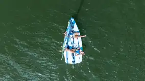 Młodzi adepci żeglarstwa nad jeziorem Dadaj - Rumszewicz Sailing - zdjęcie 49