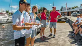 Odkrywamy kolejną szkołę żeglarstwa - Ważka na Jezioraku - zdjęcie 9