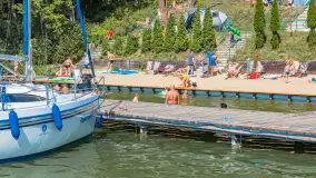 Przystań OW Wodnik nad jeziorem Nidzkim, Ruciane-Nida na zdjęcia - zdjęcie 12