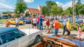Zlot Samochodów Zabytkowych w Kruklankach, czerwiec 2025 r. - zdjęcie 23