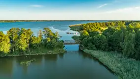 Okartowo, jeziora Śniardwy i Tyrkło z drona, lato 2025 r. - zdjęcie 24