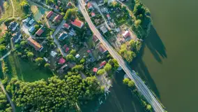 Okartowo, jeziora Śniardwy i Tyrkło z drona, lato 2025 r. - zdjęcie 40