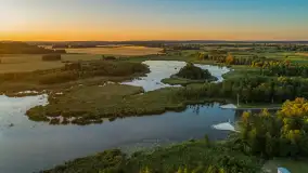 Zachód słońca w okolicy jezior Kotek Wielki i Tałtowisko, czerwiec 2025 r. - zdjęcie 6