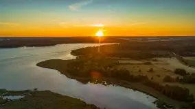 Zachód słońca w okolicy jezior Kotek Wielki i Tałtowisko, czerwiec 2025 r. - zdjęcie 3