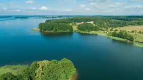 Przystań Nautica z lotu ptaka, lipcowy poranek, 2025 r. - zdjęcie 23