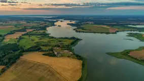 Zachód słońca nad Mazurami, lipiec 2025 r. - zdjęcie 2