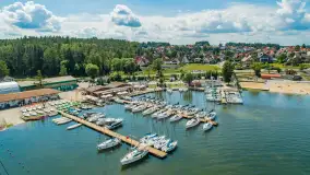 Wilkasy i jezioro Niegocin z lotu ptaka, lipiec 2025 r. - zdjęcie 19