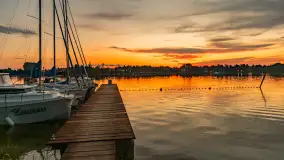 Jezioro Boczne po zachodzie słońca, lipiec 2025 r. - zdjęcie 20