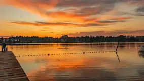 Jezioro Boczne po zachodzie słońca, lipiec 2025 r. - zdjęcie 21