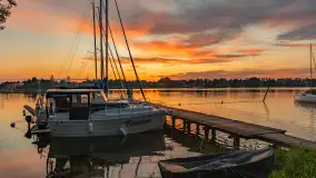 Jezioro Boczne po zachodzie słońca, lipiec 2025 r. - zdjęcie 7