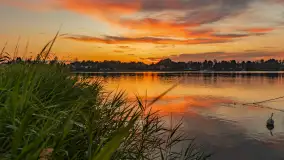 Jezioro Boczne po zachodzie słońca, lipiec 2025 r. - zdjęcie 3