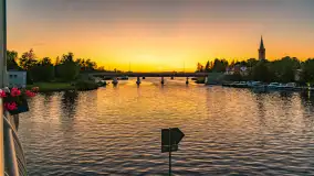 Mikołajki po zachodzie słońca, czerwiec 2025 r. - zdjęcie 16