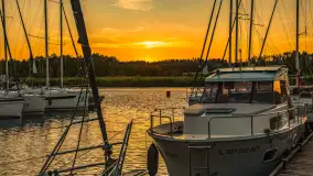 Stanica Zielony Gaj i zachód słońca nad jeziorem Kotek Wielki, czerwiec 2025 r. - zdjęcie 19