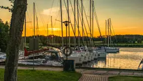 Stanica Zielony Gaj i zachód słońca nad jeziorem Kotek Wielki, czerwiec 2025 r. - zdjęcie 9