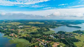Mix mazurskich ujęć z lotu ptaka, czerwiec - lipiec 2025 r. - zdjęcie 1
