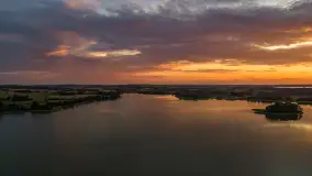 Mix mazurskich ujęć z lotu ptaka, czerwiec - lipiec 2025 r. - zdjęcie 2