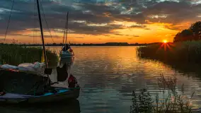 Zachód słońca nad jeziorem Tajty, lipiec 2025 r. - zdjęcie 4