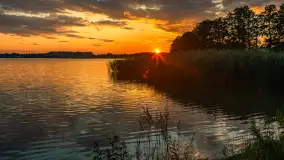 Zachód słońca nad jeziorem Tajty, lipiec 2025 r. - zdjęcie 7