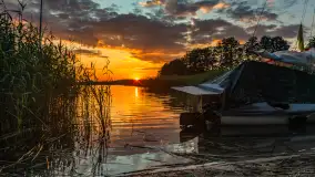 Zachód słońca nad jeziorem Tajty, lipiec 2025 r. - zdjęcie 12