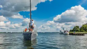 Jezioro Niegocin widziane z Wilkas, lipiec 2025 r. - zdjęcie 1