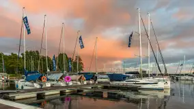 Wieczorna tęcza w przystani Nautica, sierpień 2025 r. - zdjęcie 17