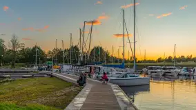 Wieczorna tęcza w przystani Nautica, sierpień 2025 r. - zdjęcie 28