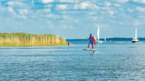 Superman na przeczce między Śniardwami a jeziorem Mikołajskim, sierpień 2025 r. - zdjęcie 12