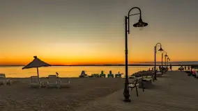 Zachód słońca nad jeziorem Śniardwy, Marina Śniardwy, sierpień 2025 r. - zdjęcie 20