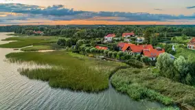 Wieczorne kadry nad jeziorem Święcajty w Ogonkach, sierpień 2025 r. - zdjęcie 5