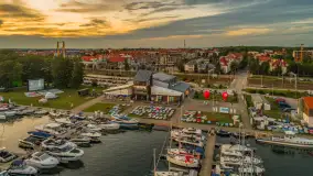 Zachód słońca nad Giżyckiem i Ekomariną, sierpień 2025 r. - zdjęcie 36