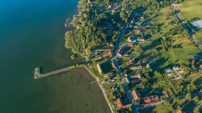 Letnia wersja Mariny Śniardwy, sierpień 2025 r.