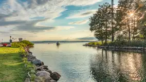 Jezioro Mamry w okolicach Węgorapy, sierpień 2025 r. - zdjęcie 8