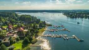 Rydzewo i jeziora Boczne i Niegocin z drona, wrzesień 2025 r. - zdjęcie 14