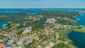 Wilkasy i Niegocin pod koniec sierpnia z lotu ptaka - zdjęcie 15