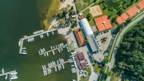 Wilkasy i Niegocin pod koniec sierpnia z lotu ptaka - zdjęcie 8