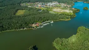 Jezioro Nidzkie przy porcie Pod Dębem, Ruciane-Nida, sierpień 2025 r. - zdjęcie 14