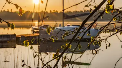 Wiosenne kadry o wschodzie słońca na Bełdanami, kwiecień 2025 r.