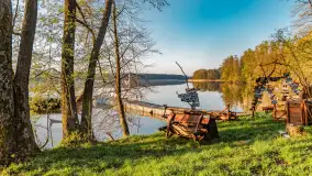 Wiosenne kadry o wschodzie słońca na Bełdanami, kwiecień 2025 r. - zdjęcie 21