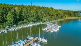 Pod Dębem nad jeziorem Nidzkim z lotu ptaka, sierpień 2025 r. - zdjęcie 18