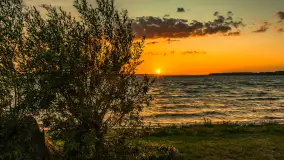 Czerwcowy zachód słońca w Pierkunowie, jezioro Kisajno - zdjęcie 10